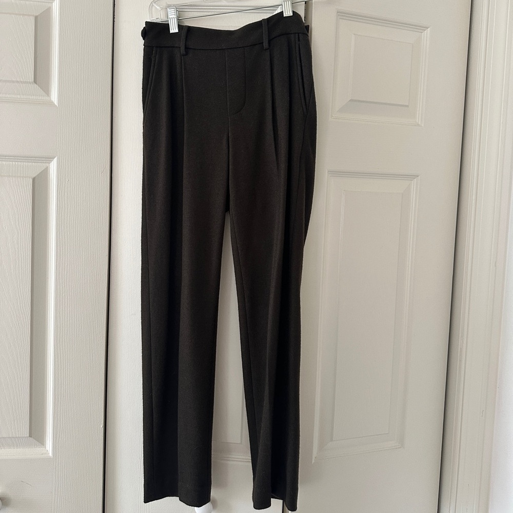 Vince Dark Olive Wool Joggers